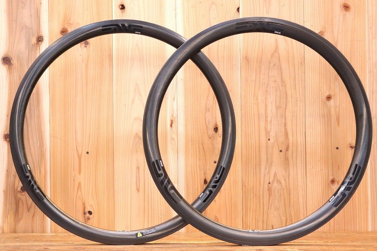 訳あり エンヴィ ENVE SES 3.4 GEN3 カーボン クリンチャー リム 前後