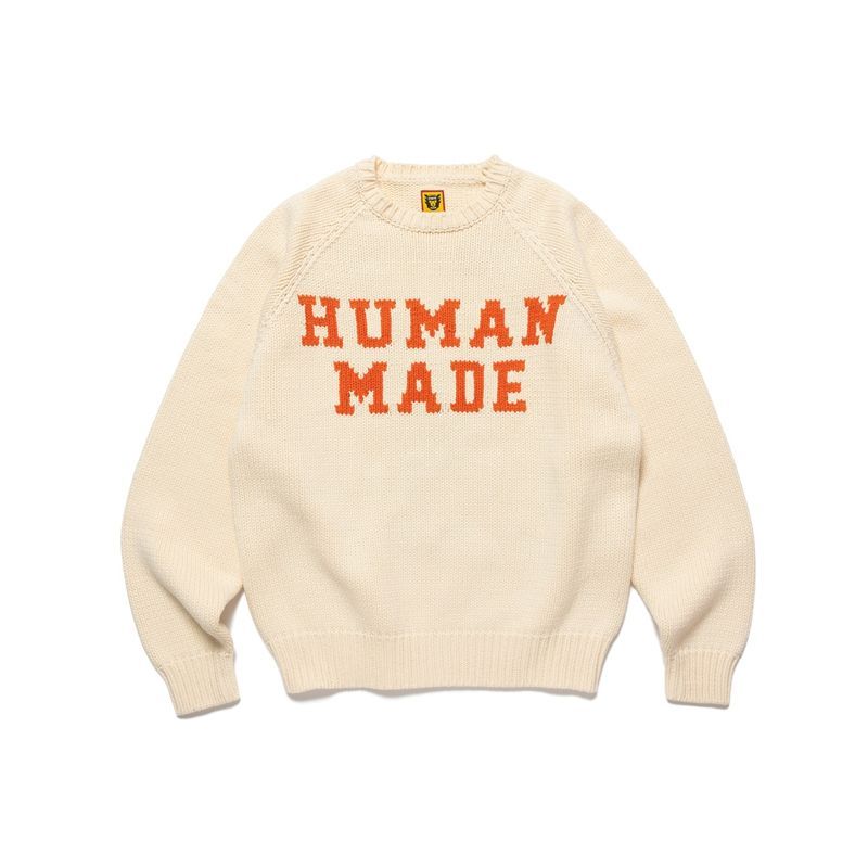 HUMAN MADE BEAR RAGLAN KNIT SWEATER 熊ニット - SIKI - メルカリ