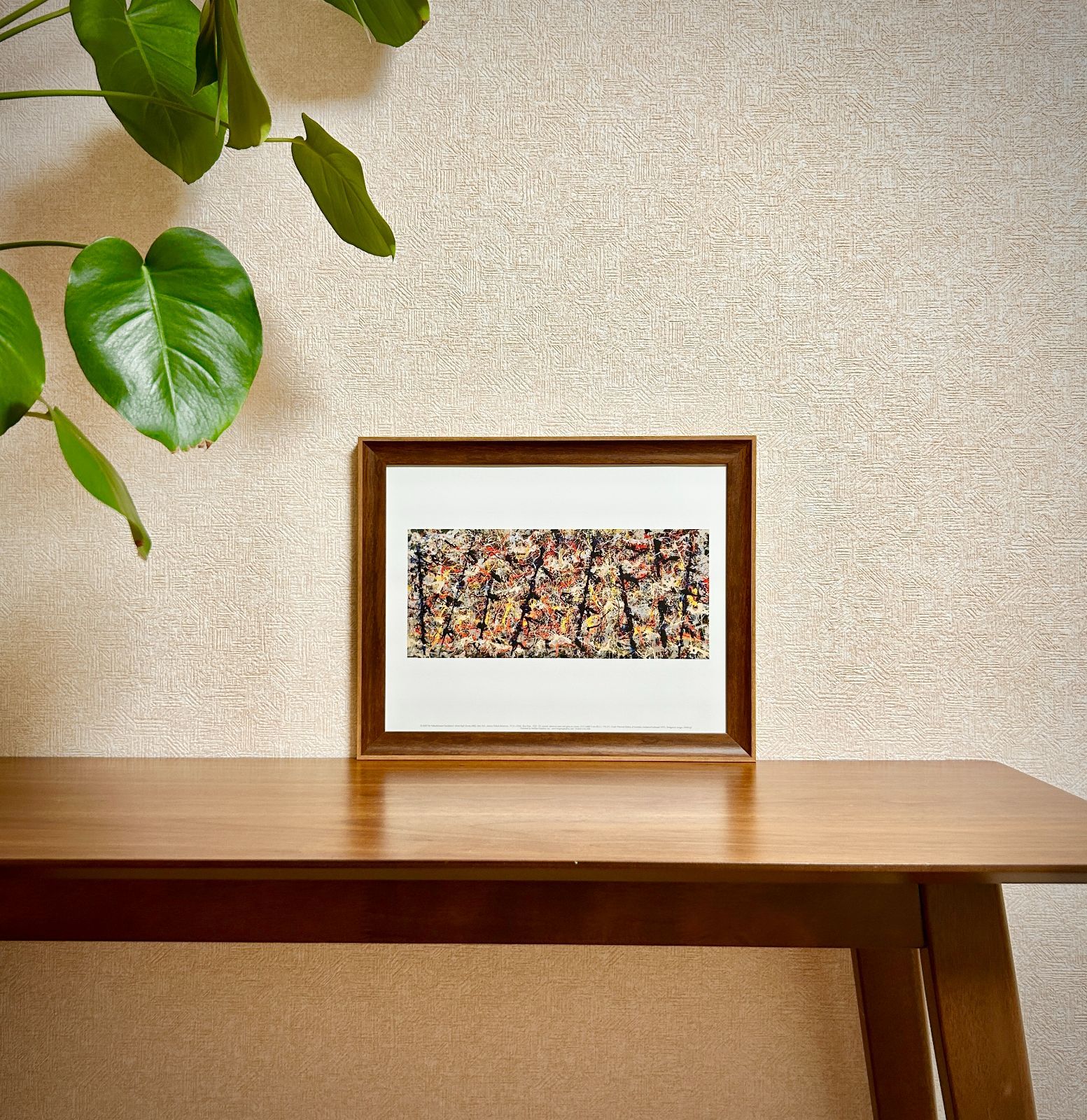 新品☆額縁付アートポスター☆ジャクソンポロック☆Jackson Pollock