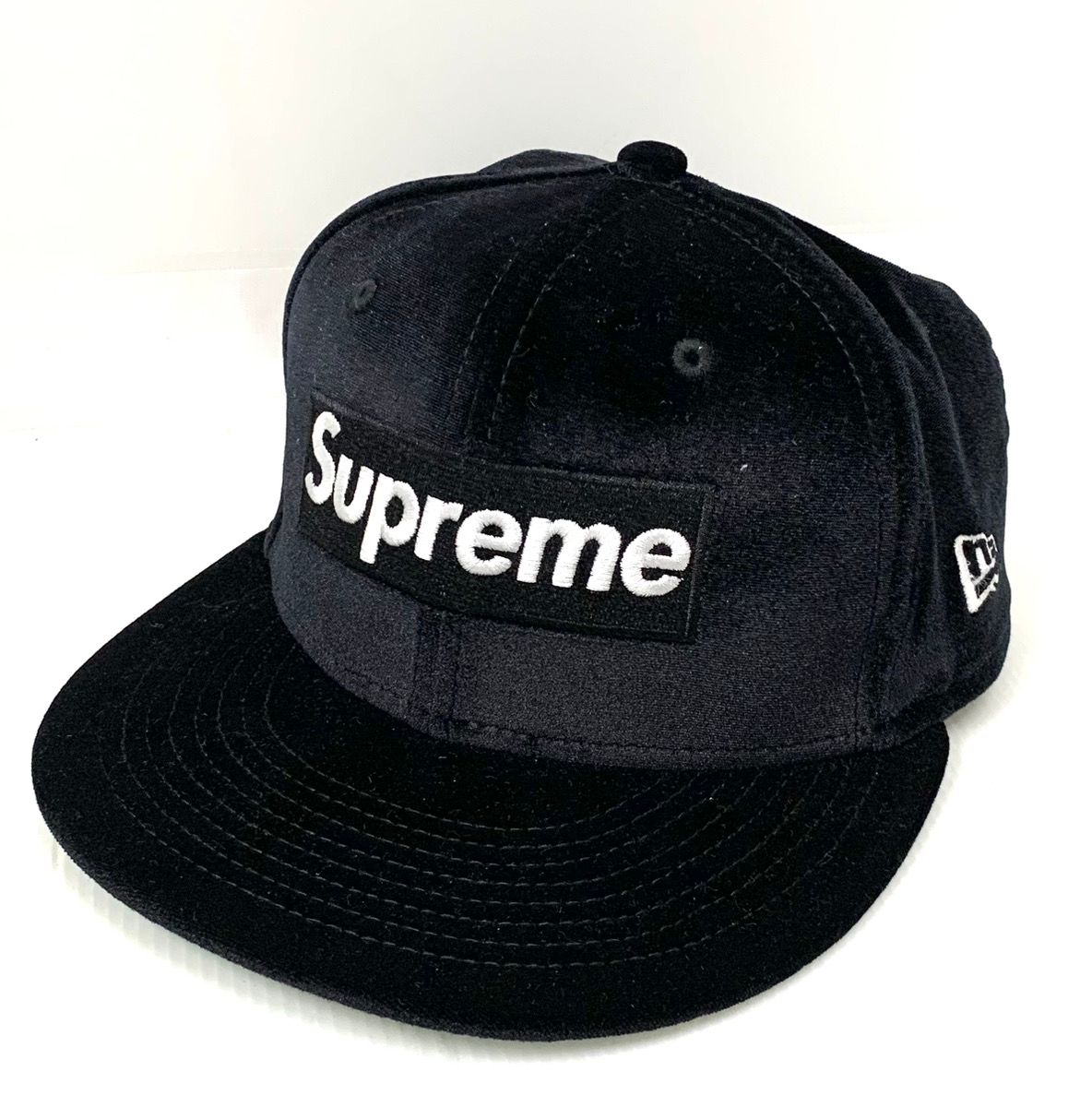 シュプリーム SUPREME Supreme Velour Box Logo New Era 帽子 メンズ