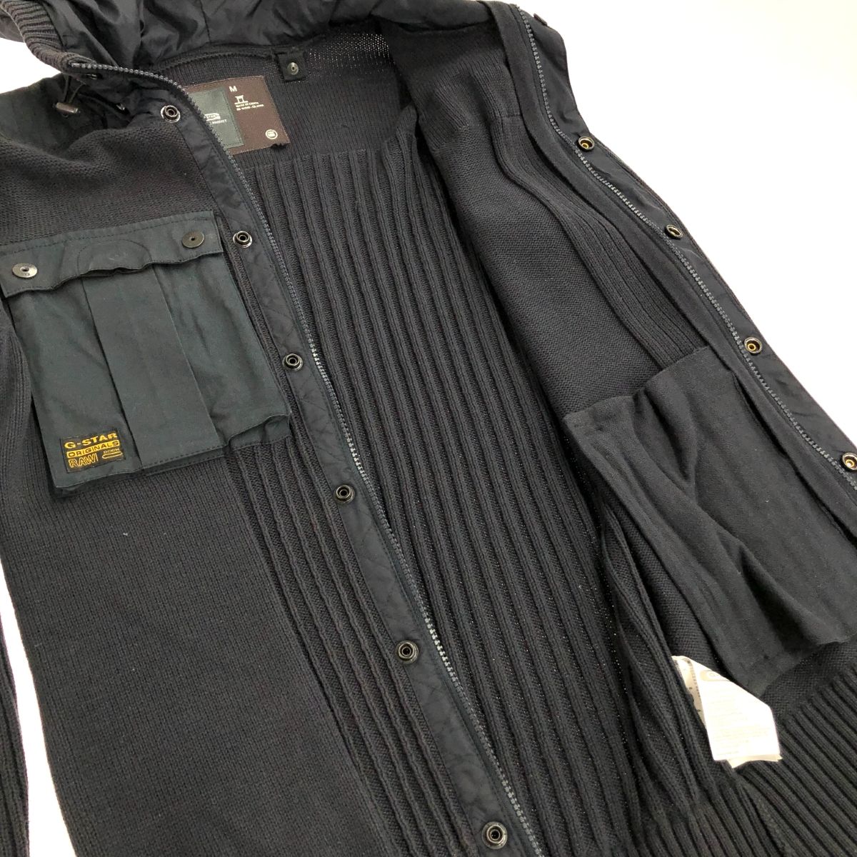 G-STAR RAW ジースターロウ ジップアップニット ジャケット