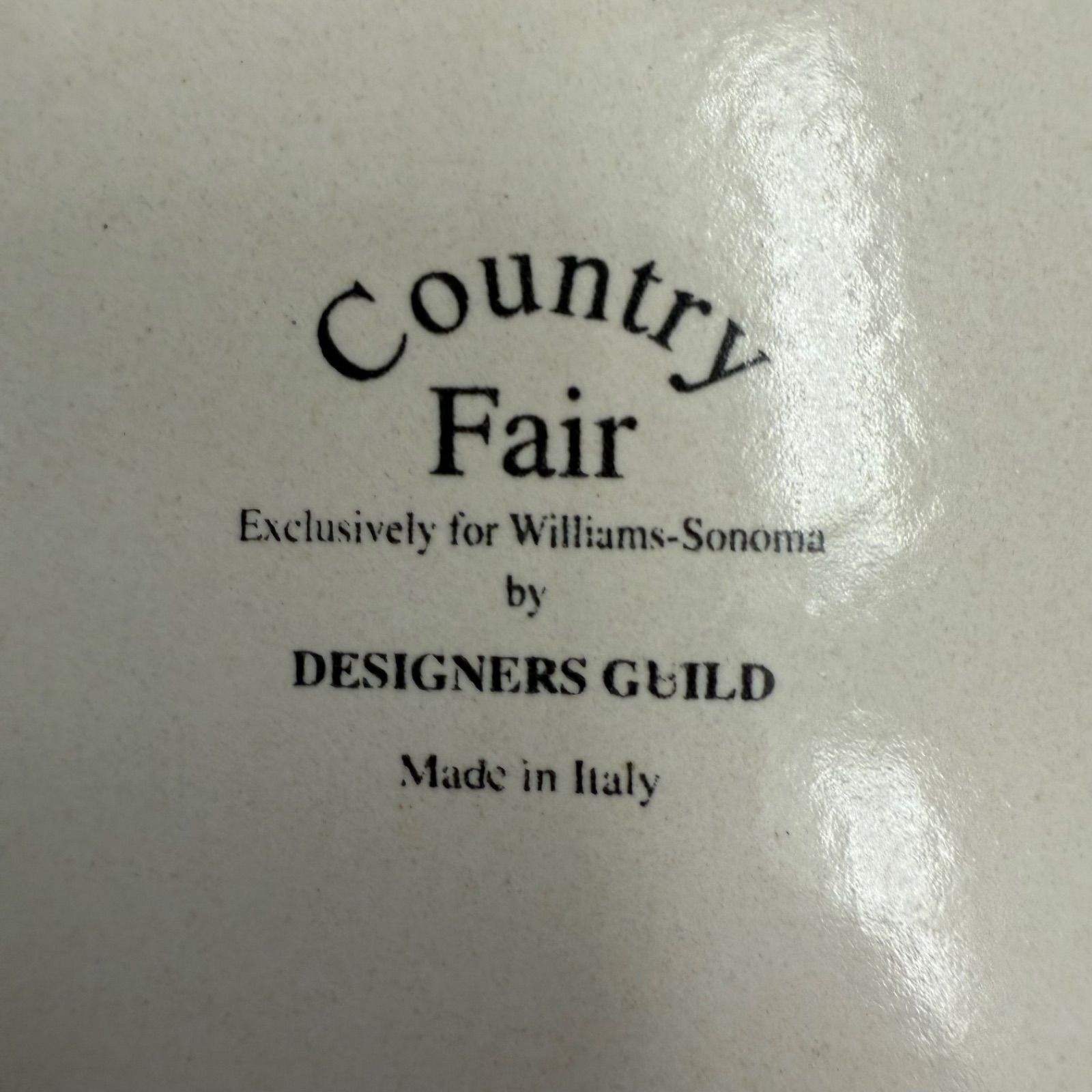 イタリア ウィリアムズソノマ