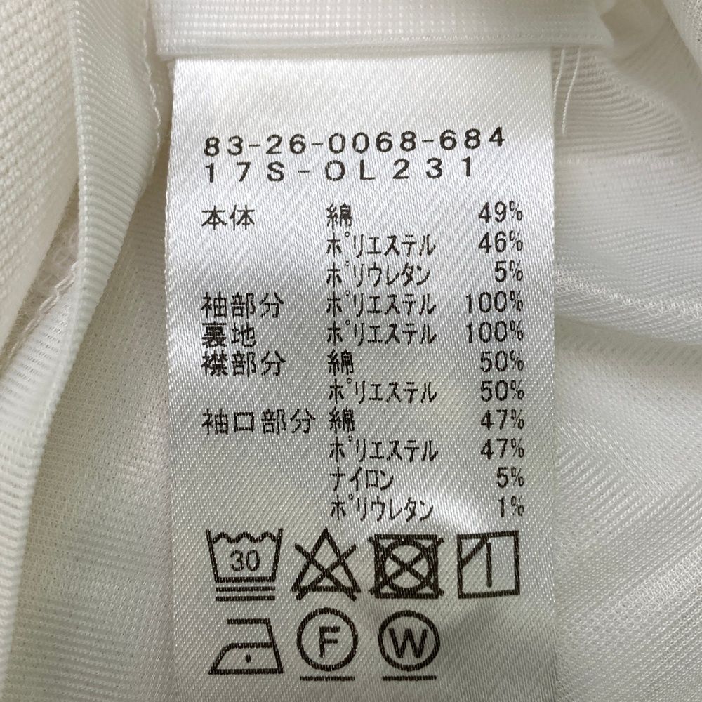 サイズ：L BEAMS GOLF ビームスゴルフ  半袖ワンピース  ホワイト系 [240001248949] ゴルフウェア レディース ストスト サイズ：L BEAMS GOLF ビームスゴルフ 半袖ワンピース ホワイト
