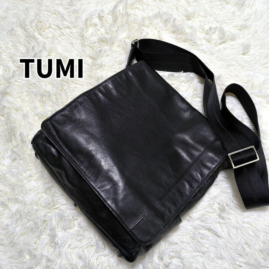 TUMI 6970D ECHO VERTICAL MESSENGER レザー