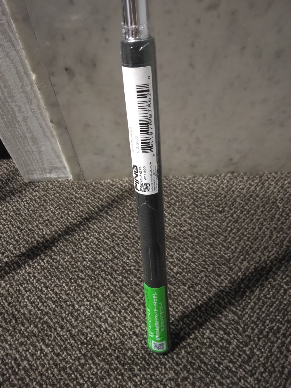 Wg【新品未使用】ピン PING s159 ウェッジ ミッドナイトメンズ右用 56