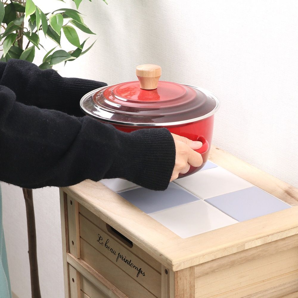 マルチ木製5段ボックス 4124