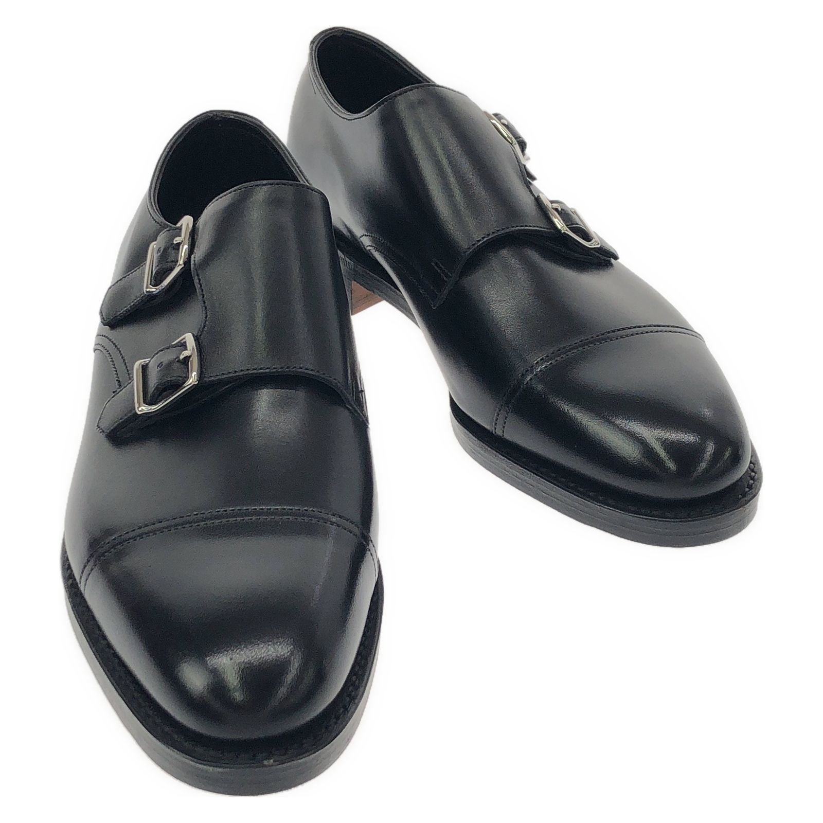 ジョンロブ John Lobb その他靴 228032L1R6 ブラック カーフ 牛革 ダブルストラップ レザーシューズ レディース