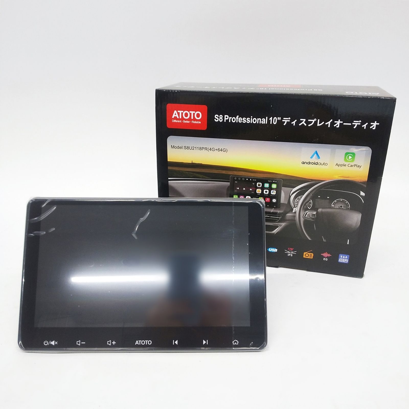 ATOTO S8 Professional 10 ディスプレイオーディオ S8U2118PR 10.1インチ 車載用 Android USB  Bluetooth Wi-fi 4G 音楽 カーナビ R2406-160 | Shop at Mercari from Japan! | Buyee