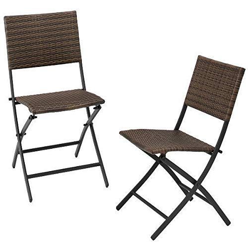 1梱包 スチール ラタン ラタンチェアー2脚セット IGF イーズ 折りたたみ可 テラス ガーデンチェアー 人工ラタン タカショー IGF-10CB 2S