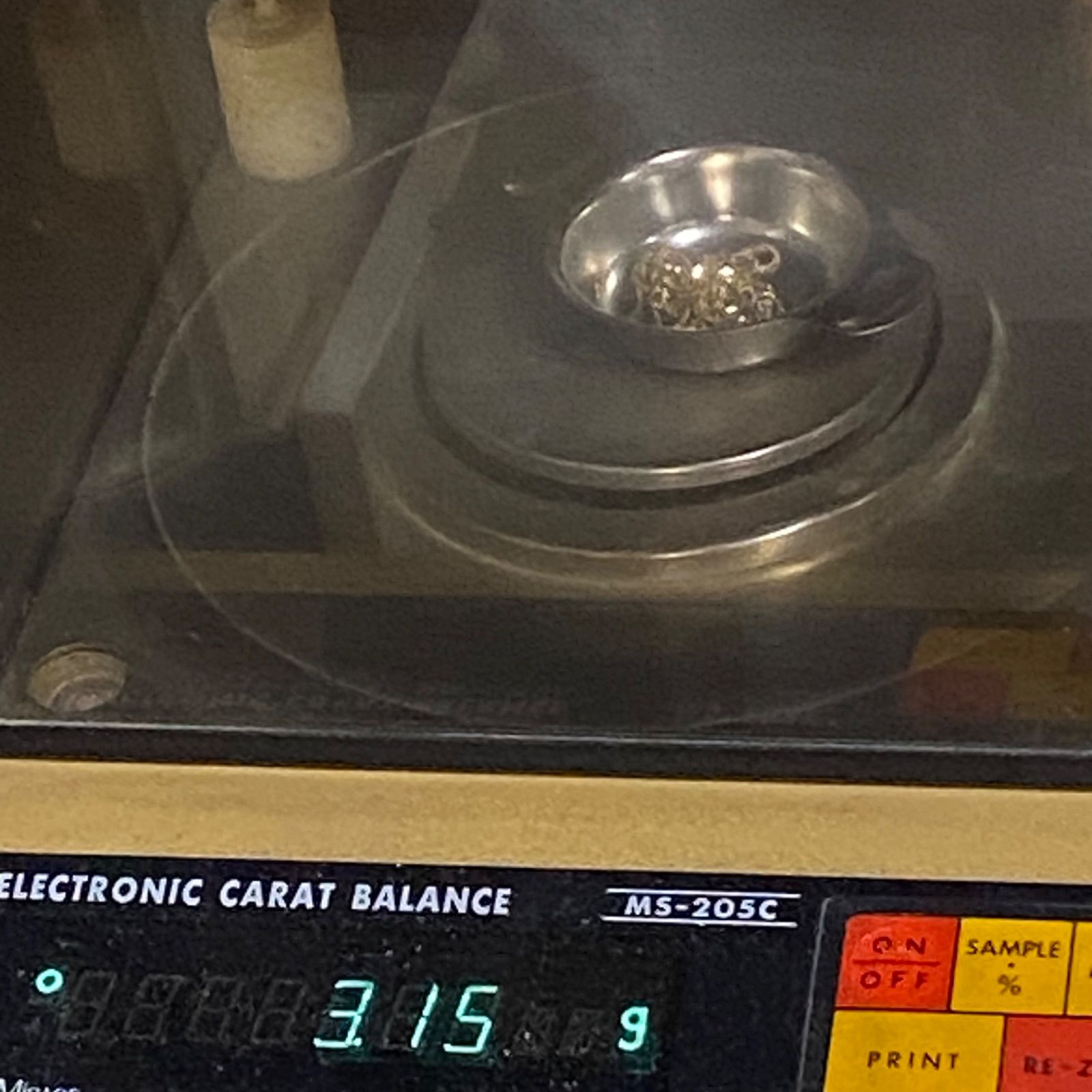 k18YG AU750 18金 フリーサイズ 60センチ ピン ロングネックレス 