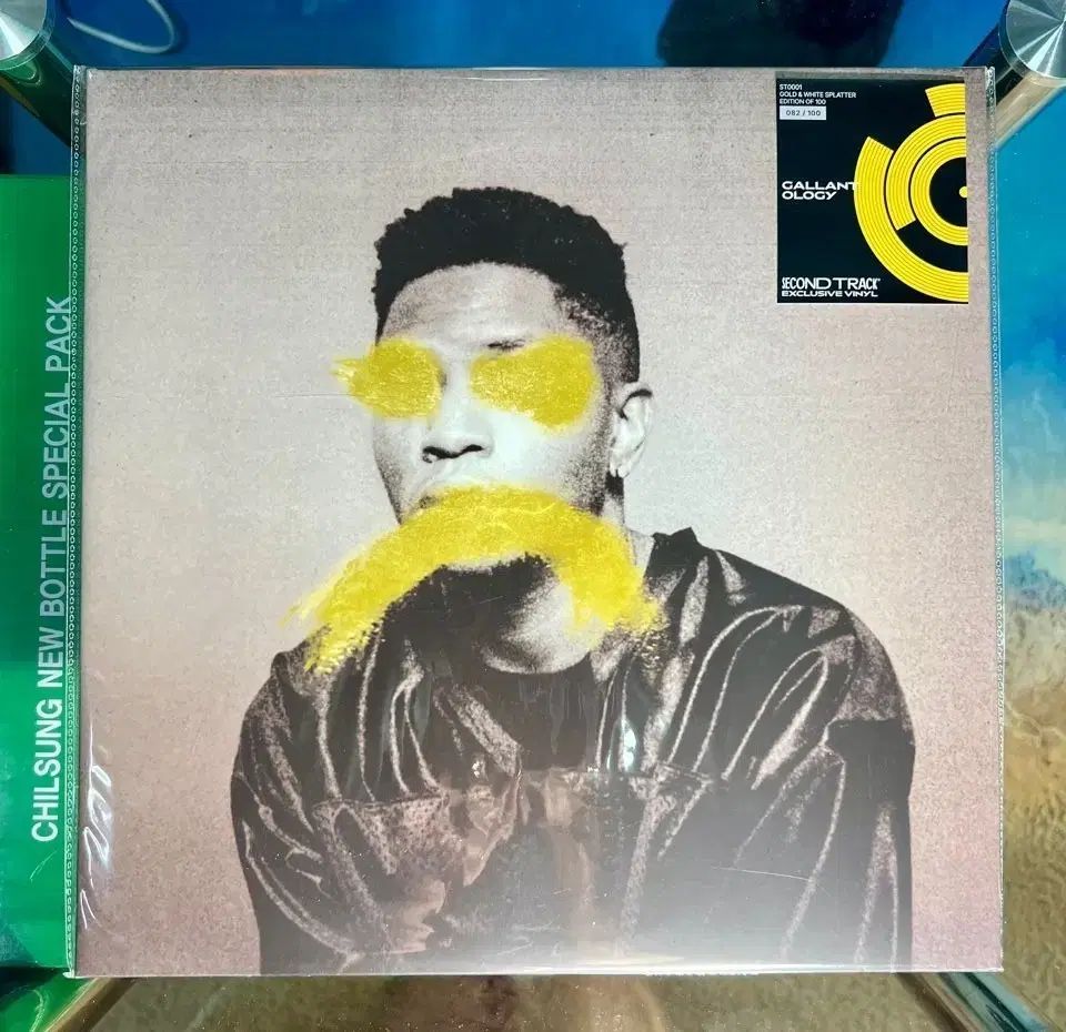Gallant Ology LP GOLD ＆ ホワイド 飛び散る 版 盤 期間