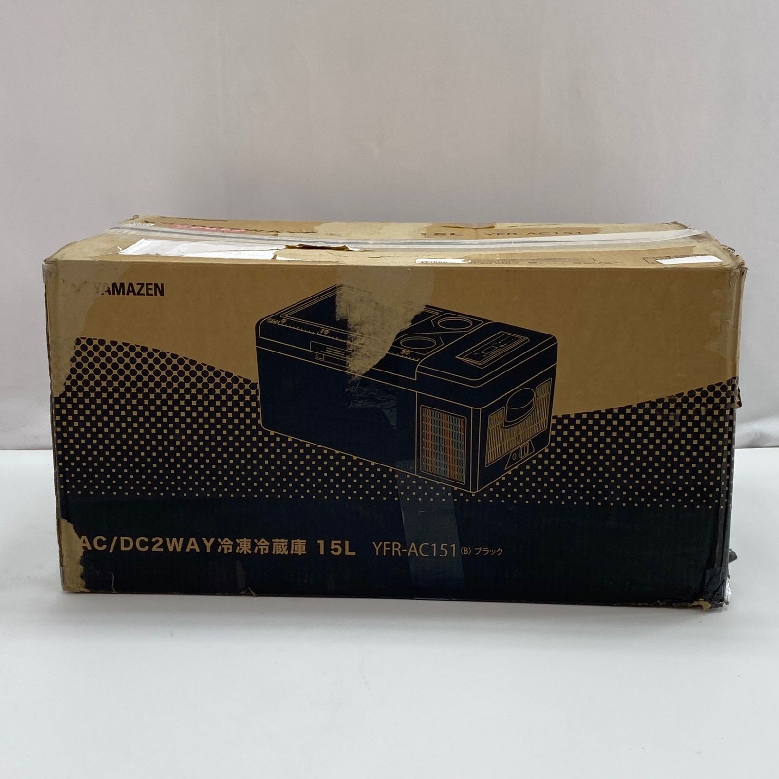 山善 ポータブル冷蔵庫 冷凍冷蔵庫 15L コンプレッサー式 AC DC 2WAY電源 ブラック YFR-AC151 B WWW_KANDAIZUMI_COM