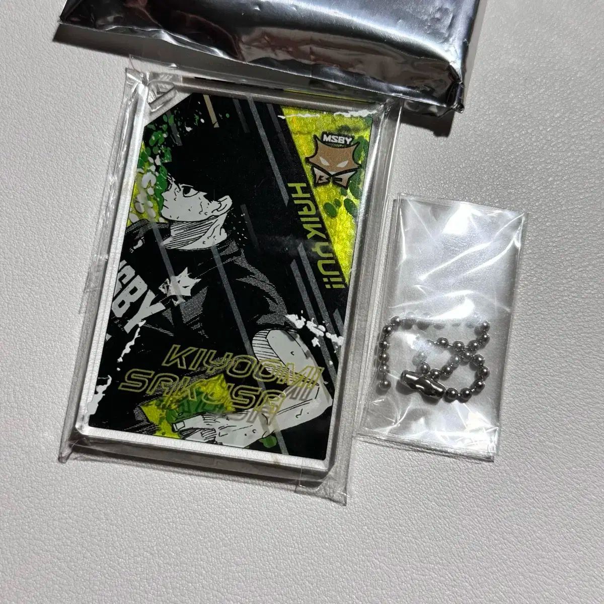 ハイキュー 佐久早 聖臣 ドミノスタイル アクリル ブロック