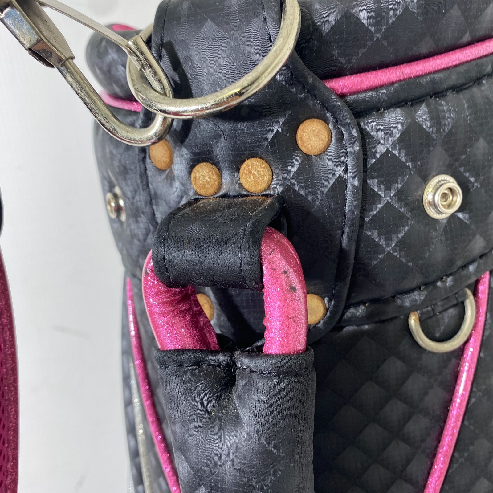 X553 M.U SPORTS ゴルフクラブ キャディバッグ ダルメシアン柄 X553