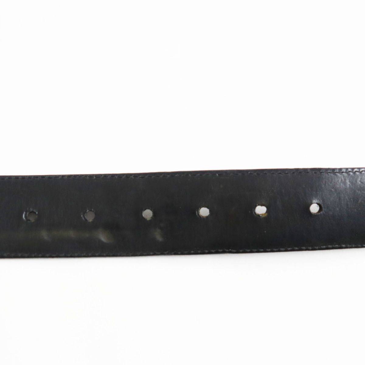 良品○CHROME HEARTS クロムハーツ レザー クラシックオーバルクロス