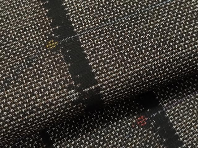 ☆平和島様☆専用出品商品です！ 平和屋着物○本場大島紬 9マルキ 泥染め 吉祥文 正絹 逸品 未使用