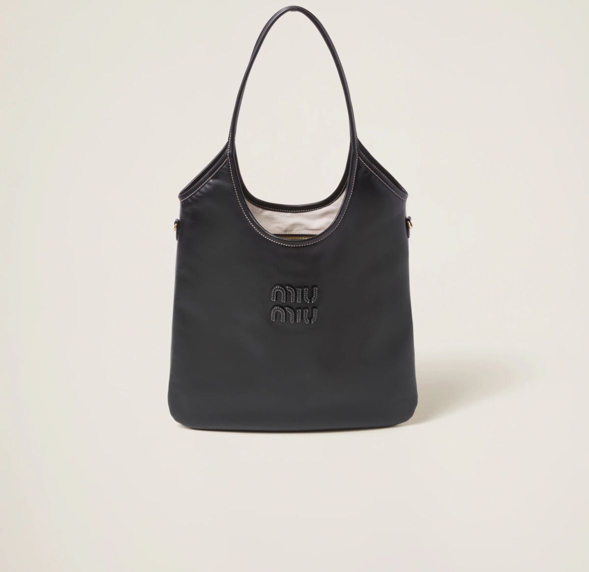 miu miu レザートートバッグ