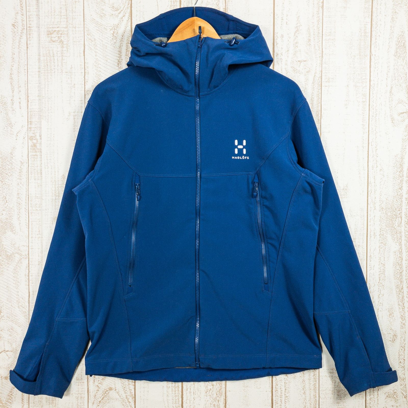 Men s L ブルー系 Haglofs ホグロフス トカイ フード ジャケット Tokay Hood Jacket ポリエステル ウェア トップス アウター ジャケット フリース z00050234 フリース アウター ジャ