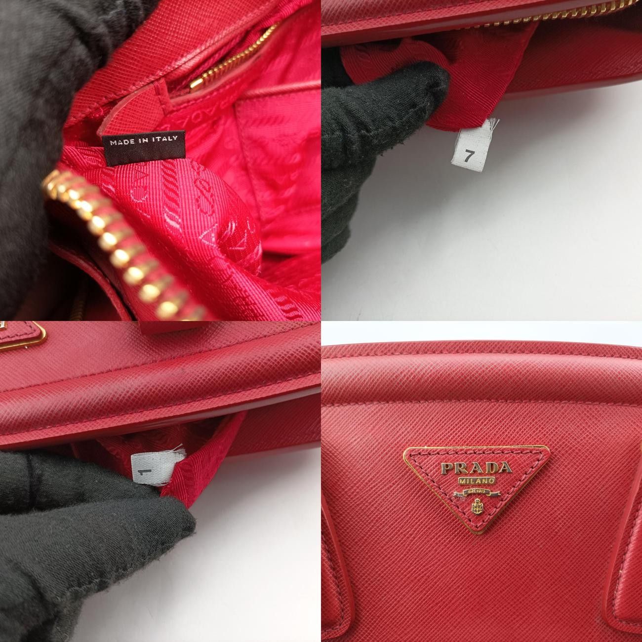 プラダPRADAヴェッテロダイノレザー　レッド系 三越伊勢丹 | PRADA/プラダ_Men通販 | ヴィッテロダイノレザー