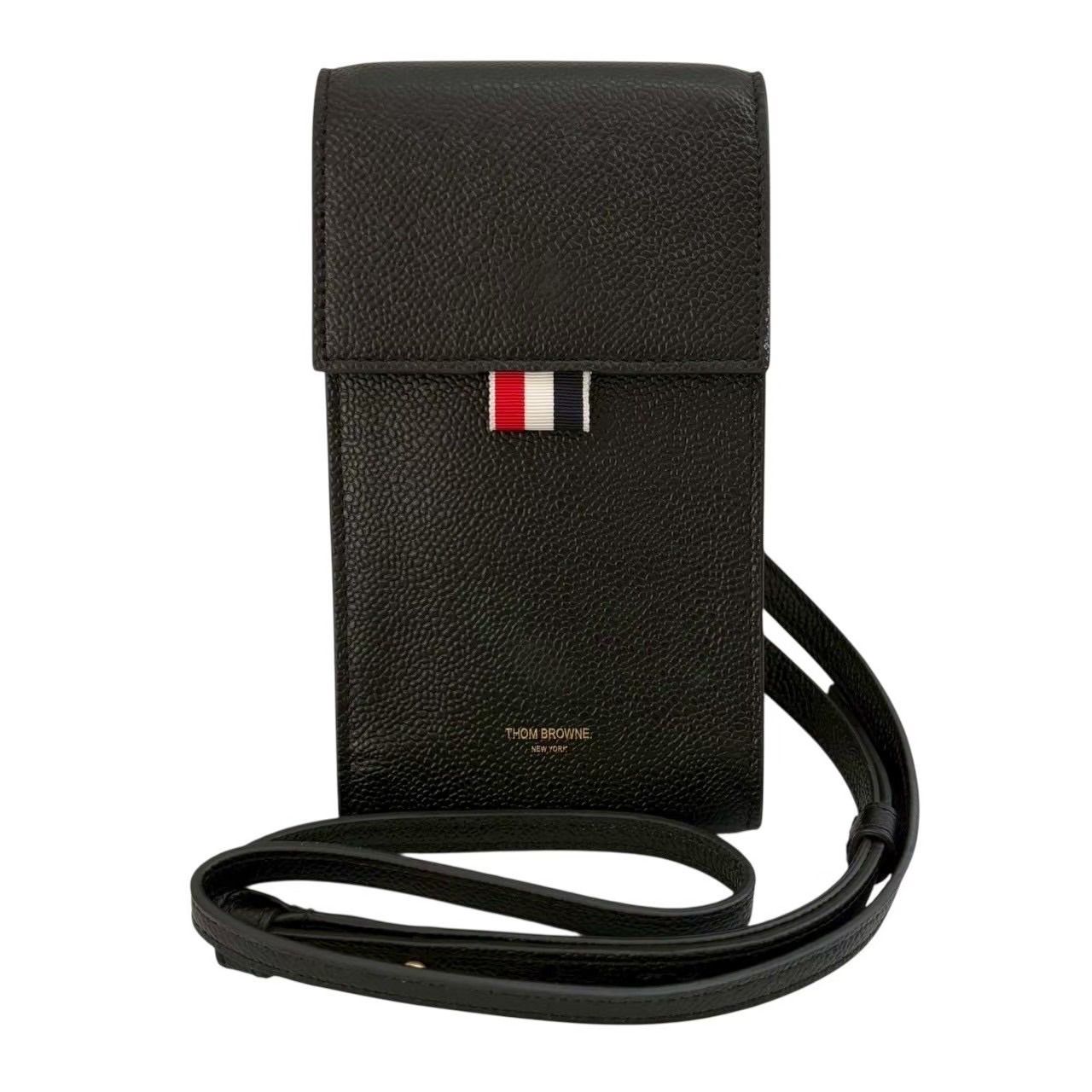 最終値下げ THOM BROWNE レザーキーホルダー 黒 楽天市場】thom browne（キーホルダー｜キーホルダー・キー