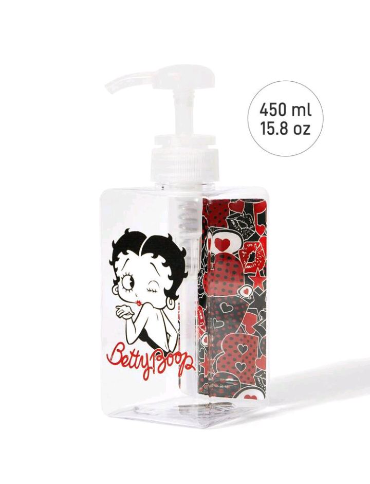 Betty Boop ベティちゃん ディスペンサーボトル 450ml/15.8oz