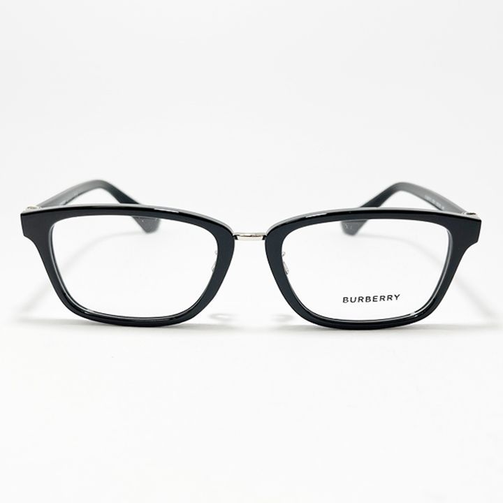 お洒落な BURBERRY バーバリー 眼鏡 メガネ フレーム サングラス BE2437D-3001-53 度付可 B2437D-3001-53 ブラック