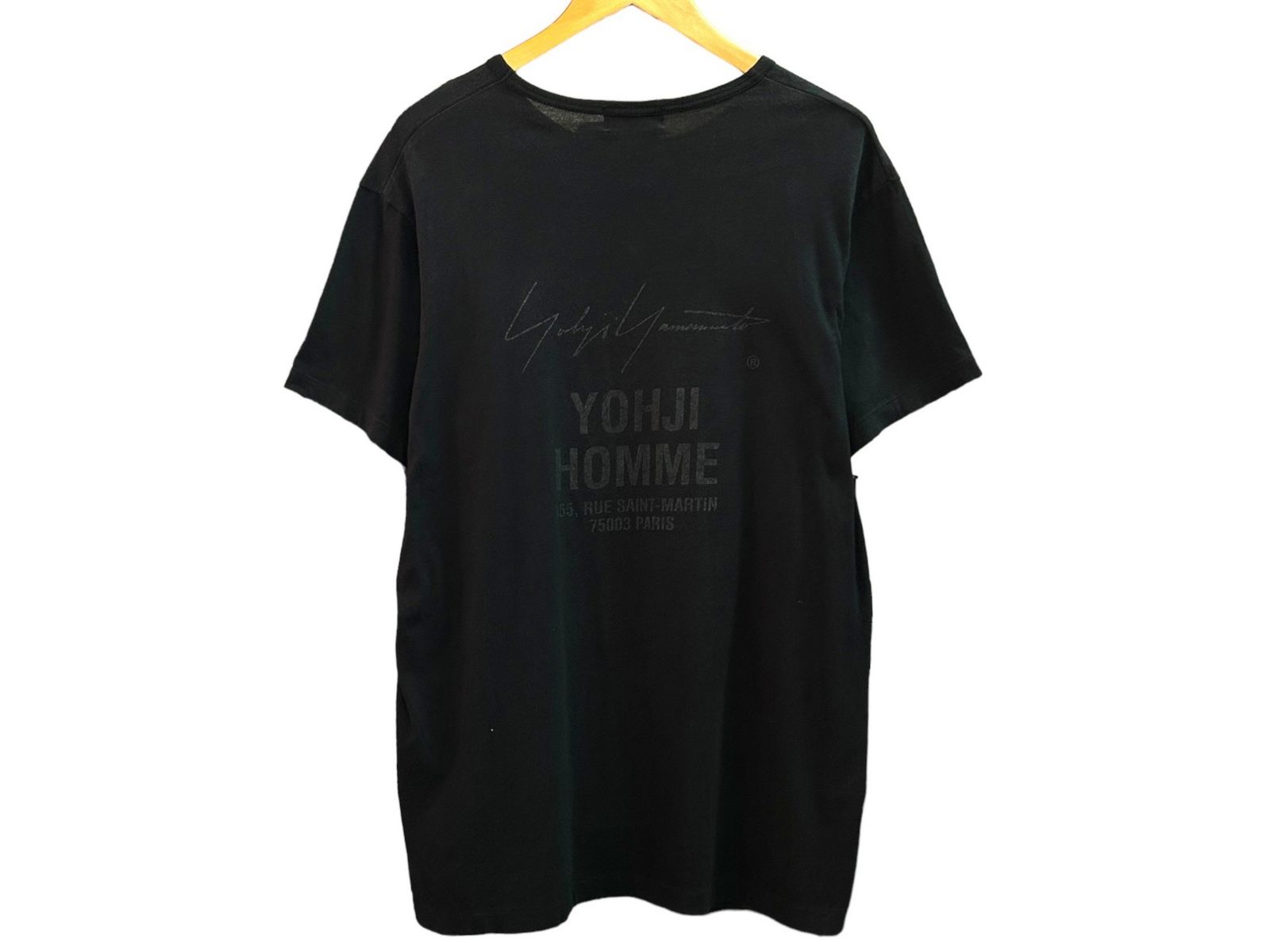 yohji yamamoto POUR HOMME (ヨウジヤマモトプールオム) STAFF TEE 