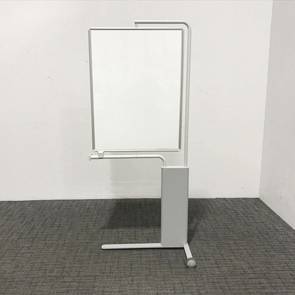 キャンパスアップ アクティブボード ホワイトボード 脚付 片面式 キャスター付 コクヨ シルバー