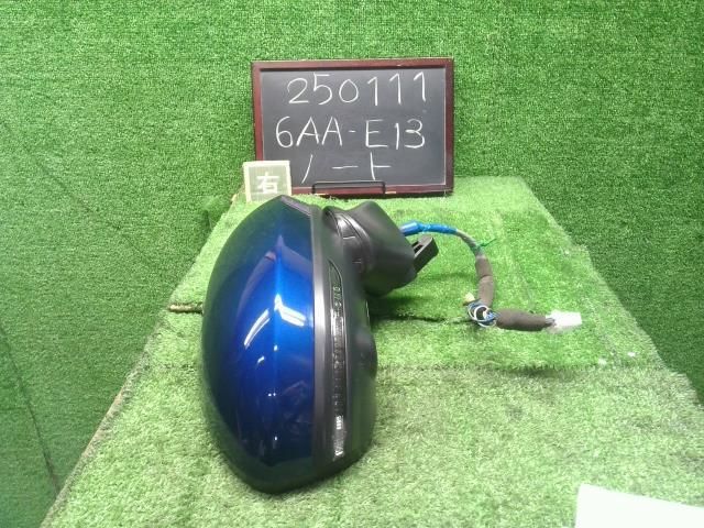 ノート 6AA-E13 右 運転席 ドアミラー  サイドミラー イチコ8345 ウィンカー RAY 自社品番250111