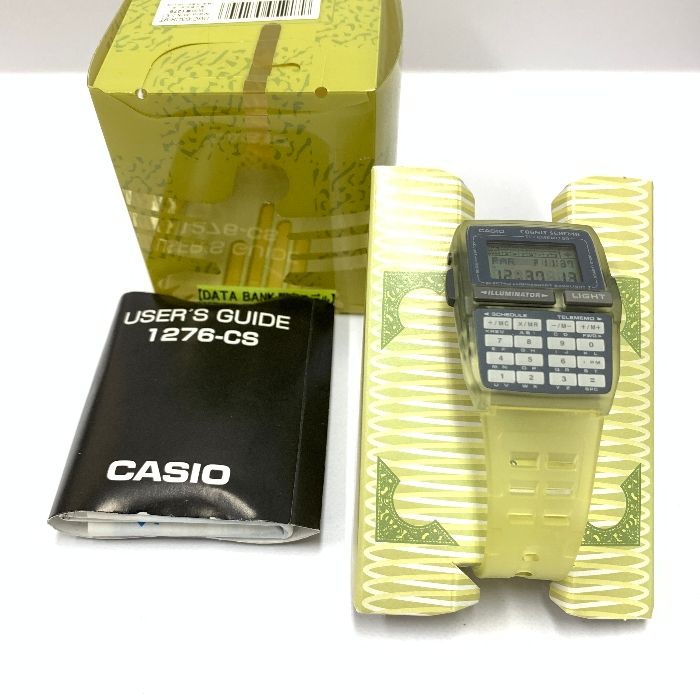 CASIO COGNIT SCHEMA 蜘蛛 DATA BANK COGNIT SCHEMA DBC-63CS-9T 巨大クモ カシオ データ