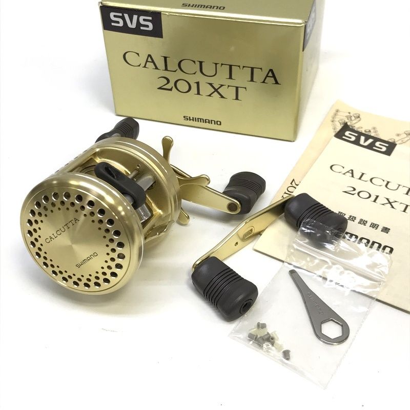 SHIMANO シマノ 96カルカッタ 201XT 010919 ベイトリール 遠心