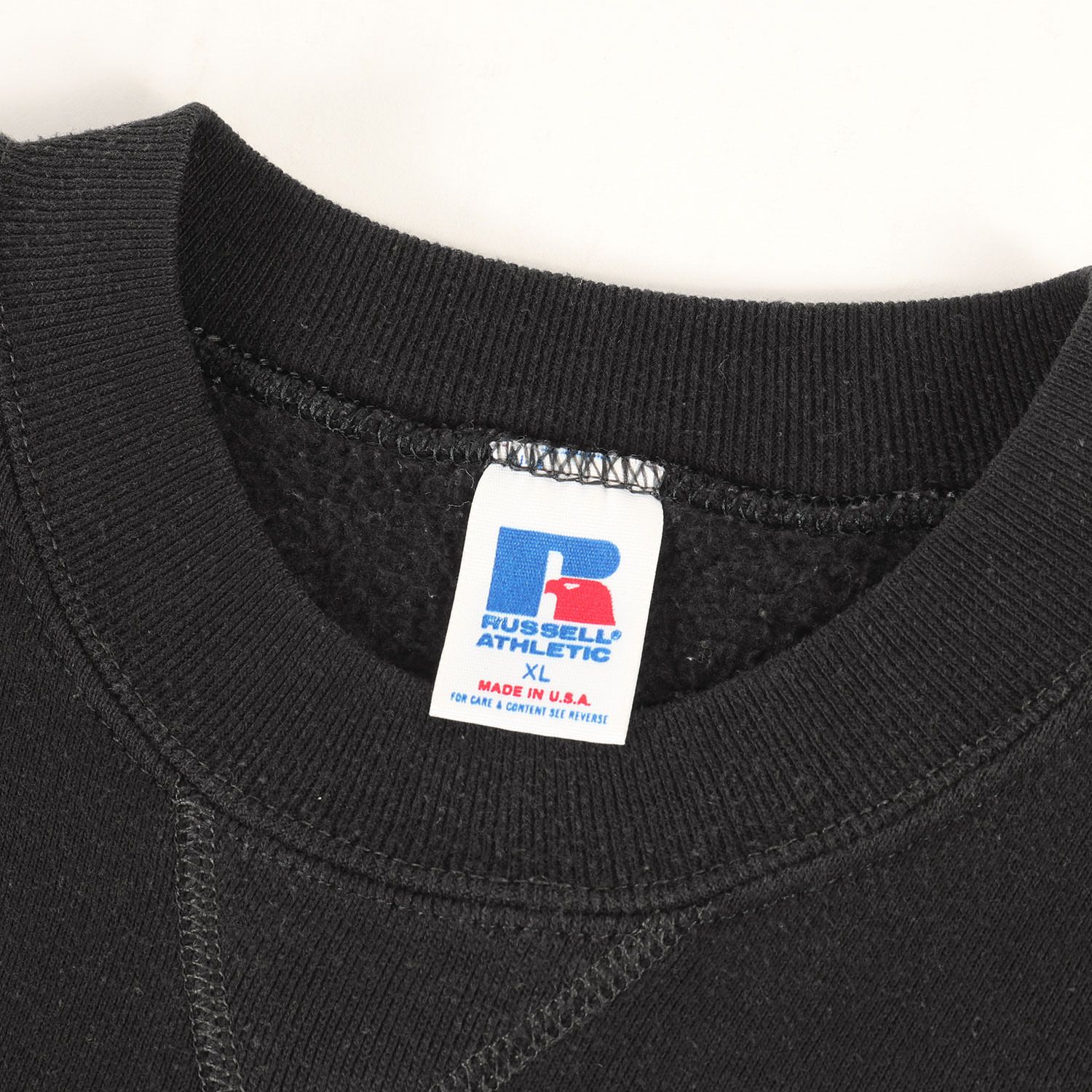 90s ラッセル ブラックボディー スウェット Russell ラッセル スウェット ブラック 黒 サイズ:XL | 90s 無地