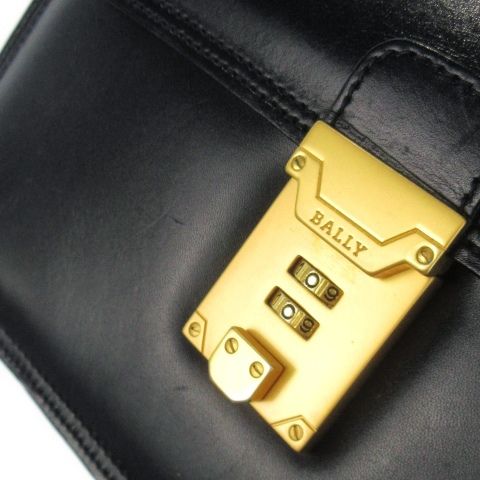 バリー BALLY セカンドバッグ クラッチバッグ レザー 革 ダイヤル式 