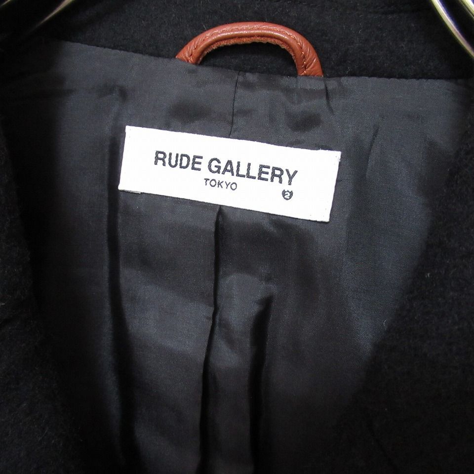 RUDE GALLERY ウール ダブル ピーコート ルードギャラリー RUDE GALLERY ルードギャラリー 68948-3 Rabbit Fur Sherpa Warm Down