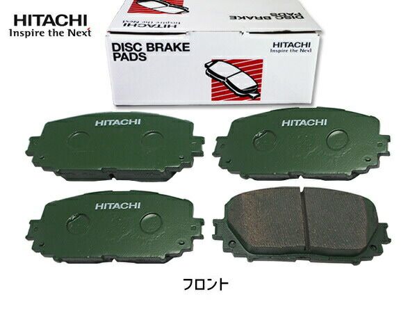 トレジア NCP120X ブレーキパッド フロント 前 日立 HITACHI 4枚セット HT013 Rディスク車 H22.11～H28.7 送料無料