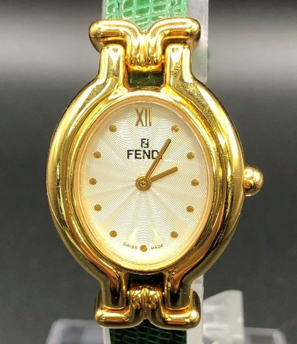 FENDI 時計 チェンジベルト 5本 新品電池 FENDI 時計 チェンジベルト カメレオン 全5色 640L 箱