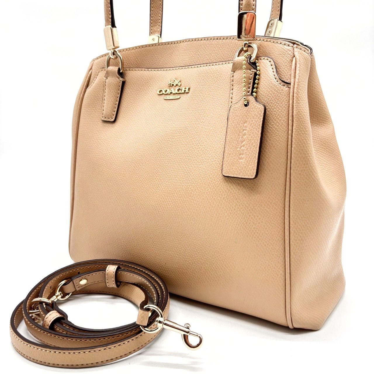 ✨良品✨ COACH コーチ 2way ショルダーバッグ トートバッグ