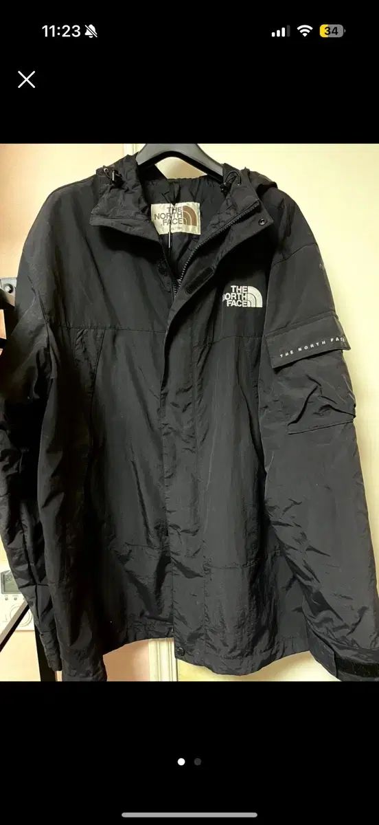 THE NORTH FACE(ザノースフェイス) ウインドブレーカー 黒 新品