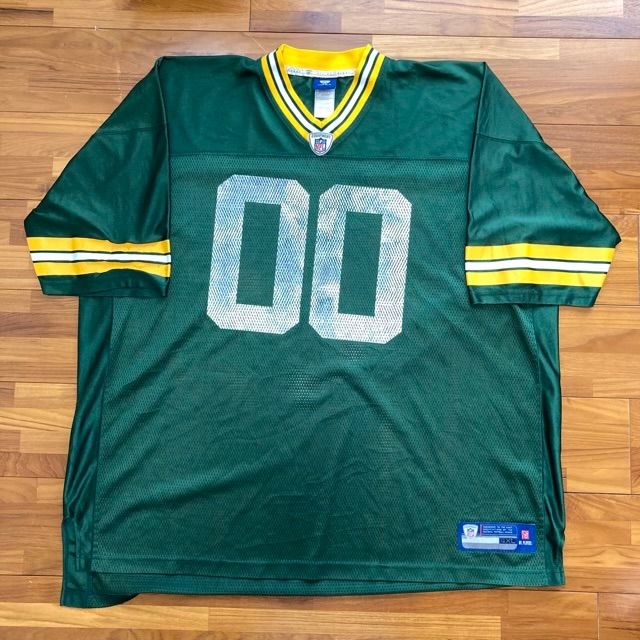 NFLパッカーズPACKERS特大ゲームシャツTシャツ両面プリント刺繍