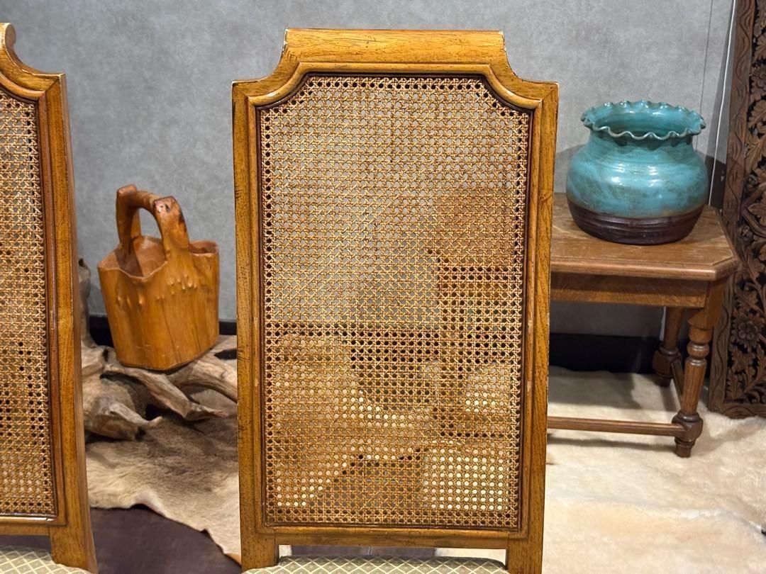 高級　DREXEL ドレクセル　アンティーク　ヴィンテージ　かごめ編み　YS 高級 DREXEL ドレクセル アンティーク ヴィンテージ かごめ編み YS