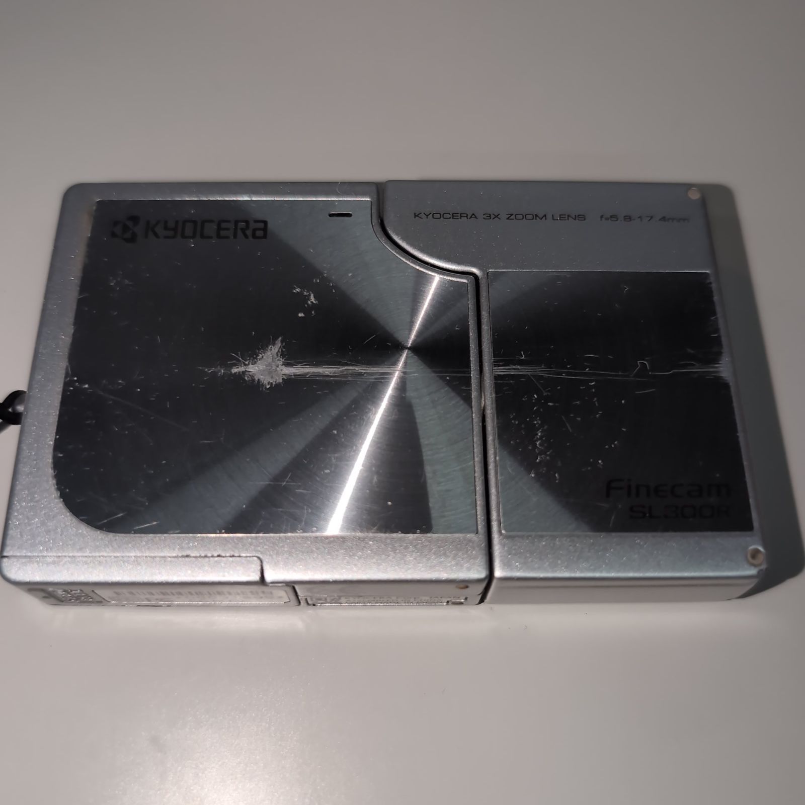 京セラ デジカメKYOCERA FINECAM SL300R ジャンク 現状品 【公式通販】