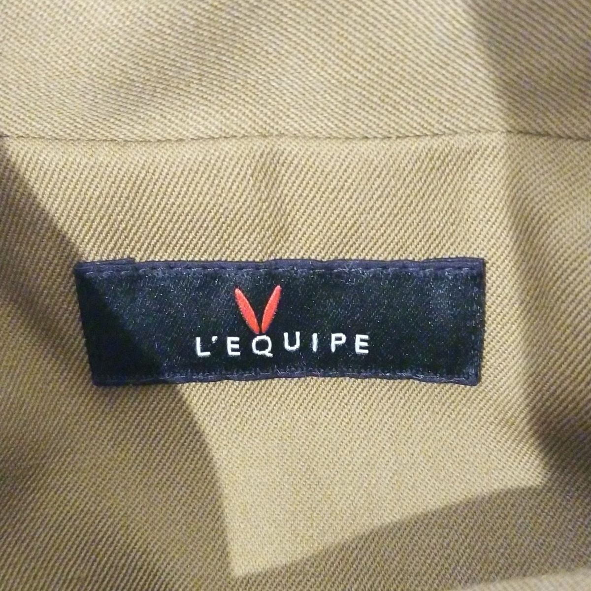 L EQUIPE YOSHIE INABA レキップ ヨシエイナバ コート サイズ38 M レディース - ブラウン 長袖 春 秋 SIROKUMA-CORPORATION_COM