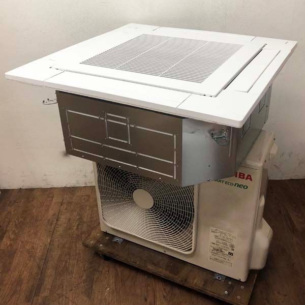 東芝 【引取希望・配送(関西圏)要相談】東芝/TOSHIBA パッケージエアコン 天カセ ワイヤレスリモコン 3馬力 AIU-RP803H 単相200V 業務用エアコン 2021年製 AIU-RP803H - メルカリ
