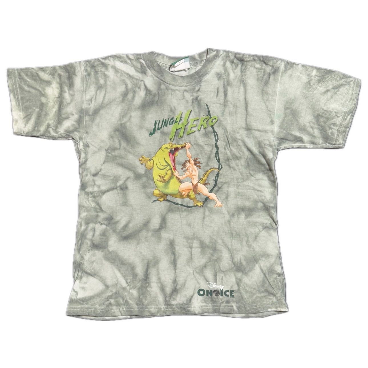 00s ターザン キッズ ディズニー古着 タイダイTシャツ