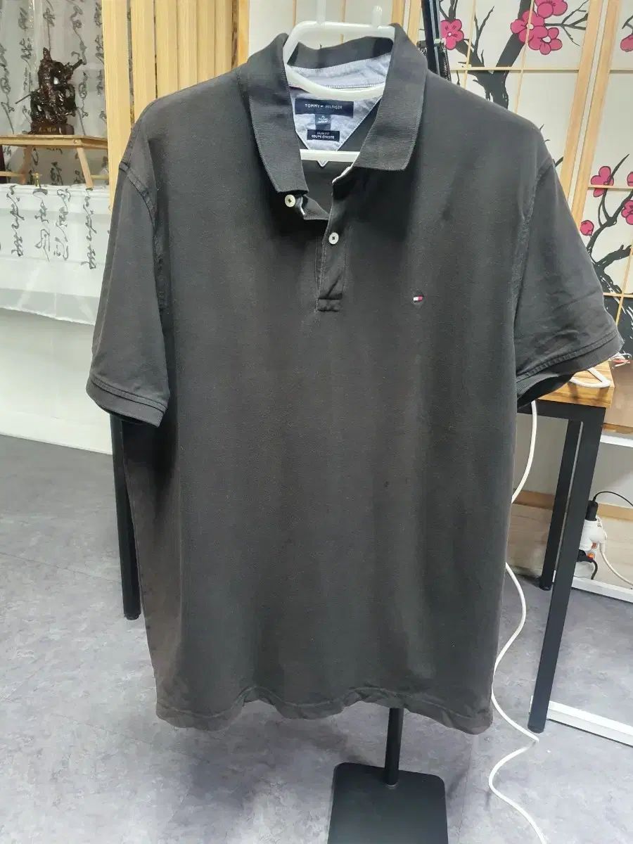 Tommy Hilfiger(トミーヒルフィガー) XL スリムフィット ポロTシャツ