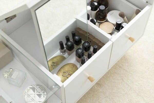 大理石柄 ドレッサーテーブル