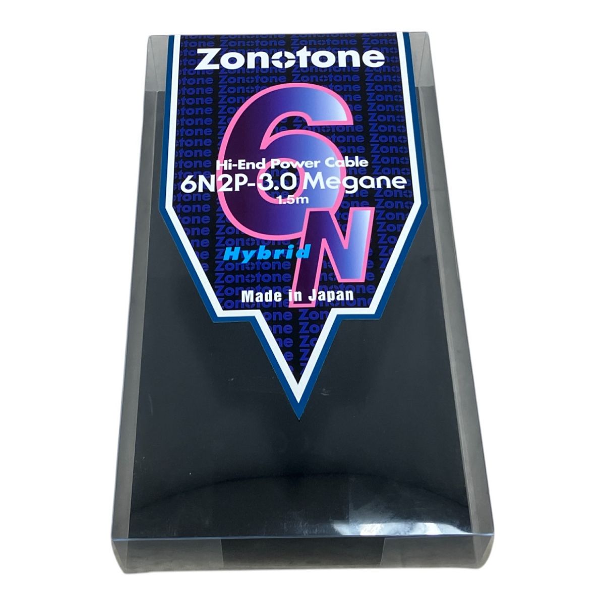 Zonotone ゾノトーン 6N2P-3.0 MEGANE 1.5m 電源 ケーブル 中古