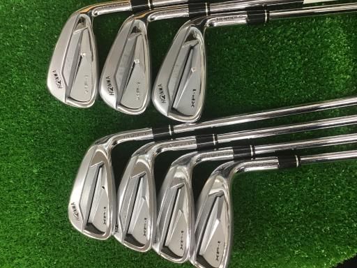 中古】 本間ゴルフ TOUR WORLD XP-1 7S アイアンセット IR ZELOS FOR T