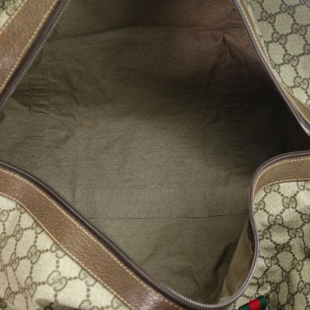 ヴィンテージ】OLD Gucci グッチ ボストンバッグ 旅行カバン GG