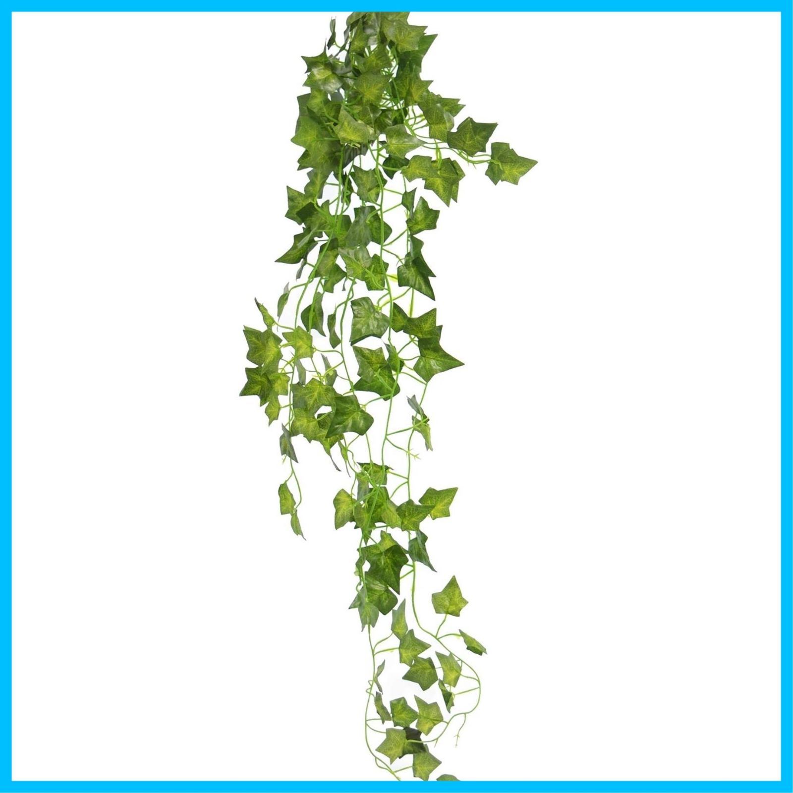 在庫処分 MedianField 観葉植物 アイビー 1本 壁掛け インテリア アンティーク 雑貨 造花 人工 フェイク 壁掛 グリーン 緑 植物 吊り 1本